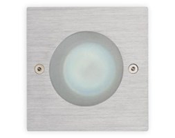 PP Design 711/1 OPRAWA HALOGENOWA LED WPUSZCZANA OCZKO ALUMINIUM DRAPANE MR16 GU5,3 HERMETYCZNA IP44