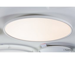 PP P UFO 70W WH PLAFON NOWOCZESNA LAMPA SUFITOWA NATYNKOWA LED 5800lm=500W 3000K 80cm BIAŁY ŚCIEMNIALNY