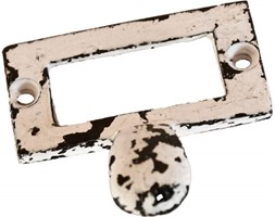 Uchwyt metalowy Loft biały