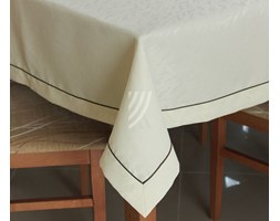 Obrus Marmurek Krem MT Wypustka brąz