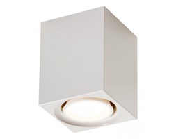 PP Design K 1360 WH KINKIET LAMPA ŚCIENNA KUBIK ŚWIATŁO GÓRA LUB DÓŁ ALUMINIUM BIAŁY GU10 LED