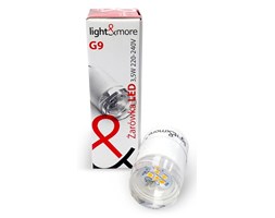 Light&More Żarówka LED G9 230V 3,5W 3000K 300lm = 30W 220 stopni