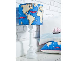 LAMPA DLA DZIECI MAPA ŚWIATA