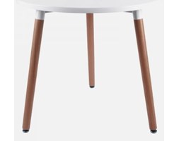 Dkwadrat Stół Copine blat biały 80 cm