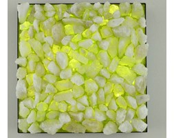KINKIET LED RGB z KRYSZTAŁÓW SOLI 30x30 cm z PILOTEM KBGY3