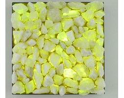 KINKIET LED RGB z KRYSZTAŁÓW SOLI 30x30 cm z PILOTEM KBBR3