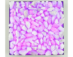 KINKIET LED RGB z KRYSZTAŁÓW SOLI 40x40 cm z PILOTEM KBGY4