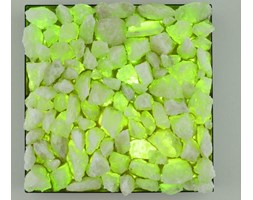 KINKIET LED RGB z KRYSZTAŁÓW SOLI 40x40 cm z PILOTEM KBBR4