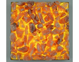 KINKIET LED RGB z KRYSZTAŁÓW SOLI 30x30 cm z PILOTEM KRVI3