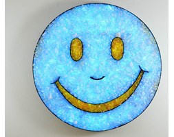 KINKIET z KRYSZTAŁÓW SOLI średnica 50 cm LED RGB z PILOTEM M77