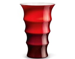 Holmegaard KAREN BLIXEN Wazon do Kwiatów 23 cm Czerwony