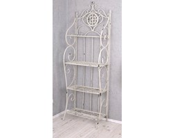 Wysoki Składany Regał w Stylu Vintage Shabby Chic 186 cm