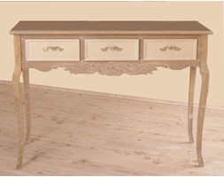 Konsolka Przyścienna Trzy Szuflady Shabby Chic