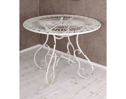 Malowniczy Stół Ogrodowy w Stylu Shabby Chic