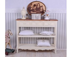 Bufet z Szufladami w Stylu Rustykalnym Shabby Chic