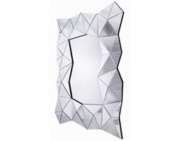 Nowoczesne lustro z ramą lustrzaną 3D