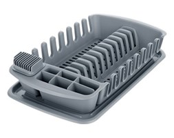 Tescoma Clean Kit ociekacz z podstawką, szary