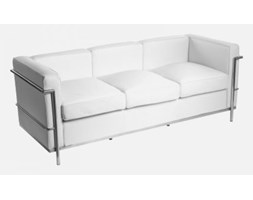 Dkwadrat Sofa trzyosobowa Kubik inspirowana LC2
