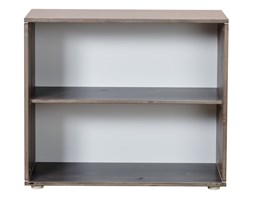 Moduł półkowy z 1 półką. Korpus terra, paski różowe,wym 86x34,5x72