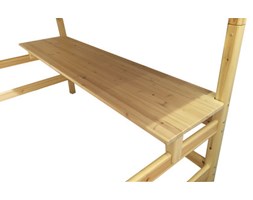 Biurko do wysokiego łóżka Classic krótszego, naturalny, wym 2x200x52cm