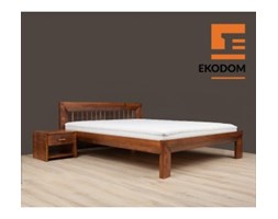 Łóżko drewniane KIRUNA, Kolor wybarwienia - Wenge, Rozmiar - 200x200, Szuflada do łóżka - Szuflada na całą długość - Dostawa 0zł, NEGOCJUJ CENY! >>> Z
