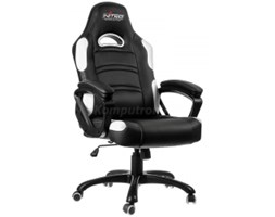 Nitro Concepts C80 Comfort fotel gamingowy - czarno-biały