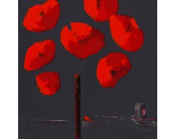 Dekoruj24.pl - obraz na płótnie Coquelicots II