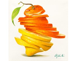 Dekoruj24.pl - obraz na płótnie Citrus in the Balance
