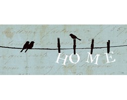 Dekoruj24.pl - obraz na płótnie Birds on a Wire - Home
