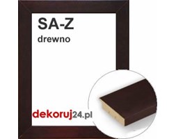 Dekoruj24.pl - Rama na wymiar od 18x18cm, drewnianaw kolorze wenge - SA-Z