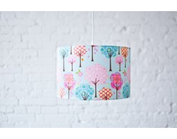 LAMPA WISZĄCA BAJKOWY LAS NIEBIESKIE TŁO