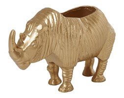 Doniczka Rhino złota