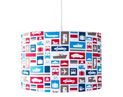 Lampa wisząca Transport Granatowy Jasno niebieski