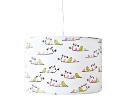 Lampa wisząca Kolorowe Ptaszki Jasno niebieski