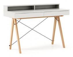 Biurko Basic+ 100cm Drewniane Z Nadstawką 12kolorów