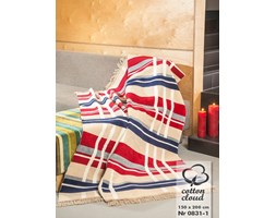 Ciepły Koc Bawełniany 150x200 Cotton Cloud 0831-1
