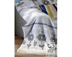 Ciepły Koc Bawełniany 150x200 Cotton Cloud 0597-2