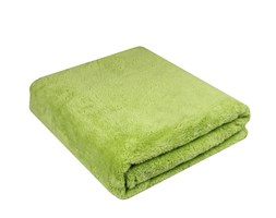 Ciepły Koc Z Mikrofibry Alaska Limonka 200x220 BBK