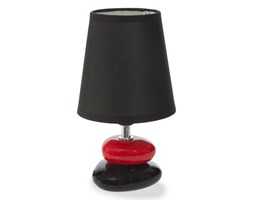 Nowoczesna Lampa Ceramiczna Eurofirany Clair Czarny+Czerwony