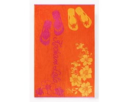 Pomarańczowy Ręcznik Plażowy 100x160 Zwoltex Jantar