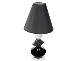 Nowoczesna Lampa Ceramiczna Eurofirany April Grafit+Czarny