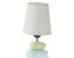 Nowoczesna Lampa Ceramiczna Eurofirany Clair Mięta+Błękit