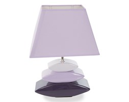 Nowoczesna Lampa Ceramiczna Eurofirany Elsie Lila+Ciemny Fiolet