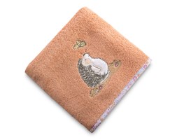 Ręcznik Kąpielowy Dla Dzieci 70x140 Eurofirany Baby10 Pomarańczowy