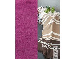 Koc bawełniano-akrylowy 150 x 200 UmiPled Jednobarwny Cotton Cloud 0293-21