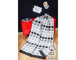 Ciepły Koc Bawełniany 150x200 Cotton Cloud 0923-2
