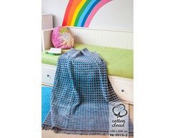 Ciepły Koc Bawełniany 150x200 Cotton Cloud 0918-2