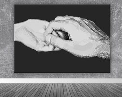 Hands, a gentle handshake