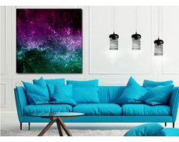 Nebular mosaic vector background