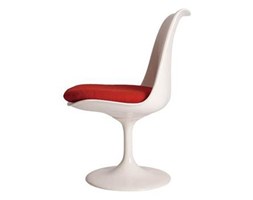 Krzesło inspirowane Tulip Chair, białe